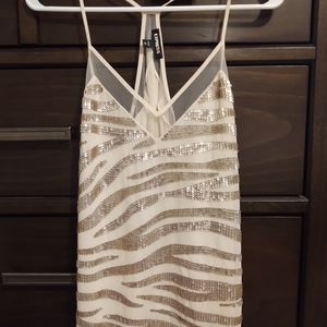 Express Sequin Tank S